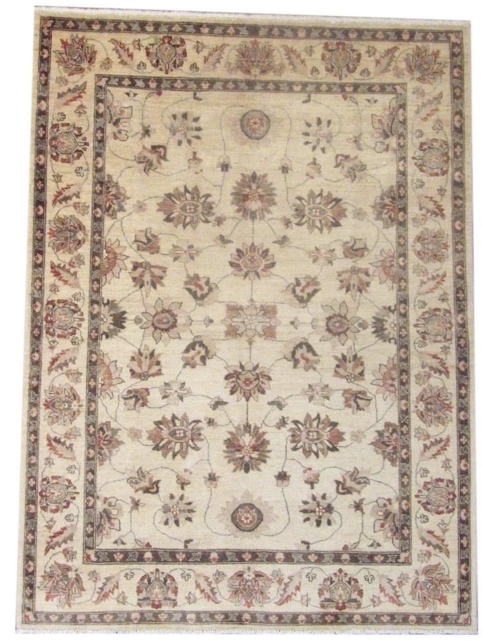 5x8 Oushak Hand-Knotted Wool rug, Rug #101-749