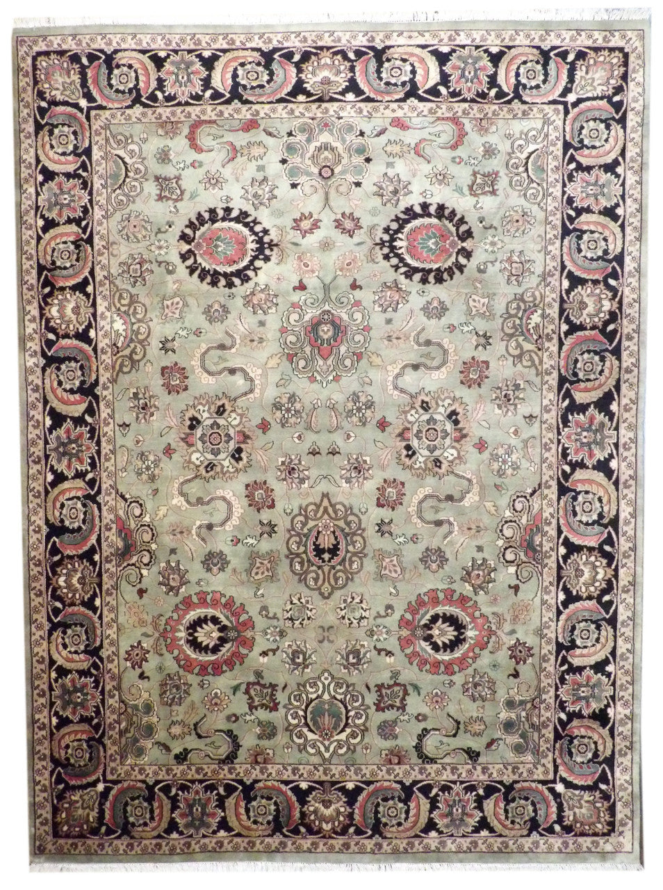 9x12 Traditional Hand-Knotted Wool rug, Rug #101-11219