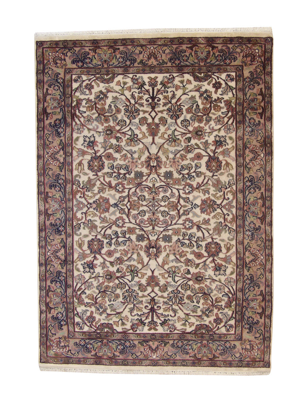 5x6 Traditional Hand-Knotted Wool rug, Rug #101-2207