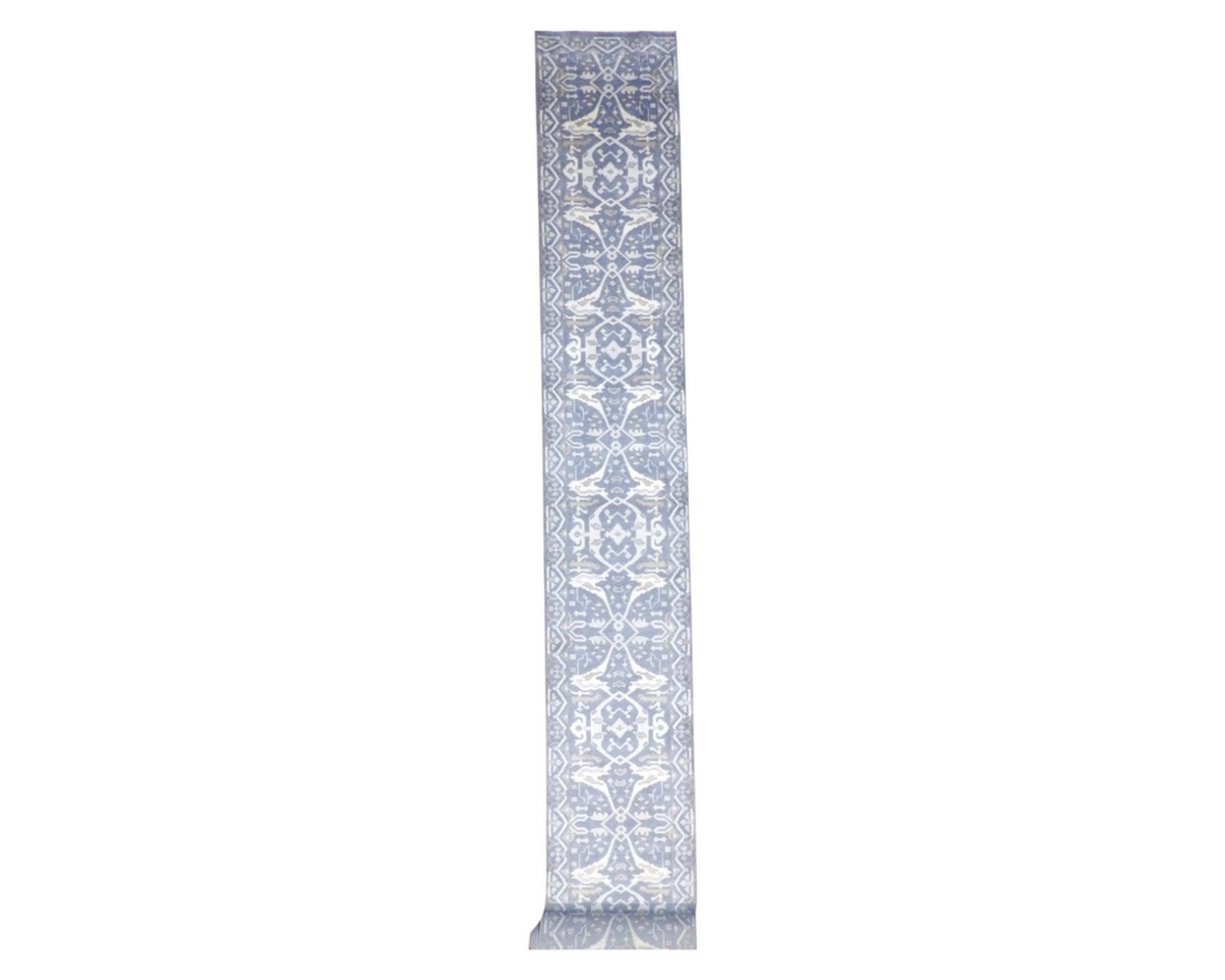 3x30 Oushak Hand-Knotted Wool rug, Rug #101-1197