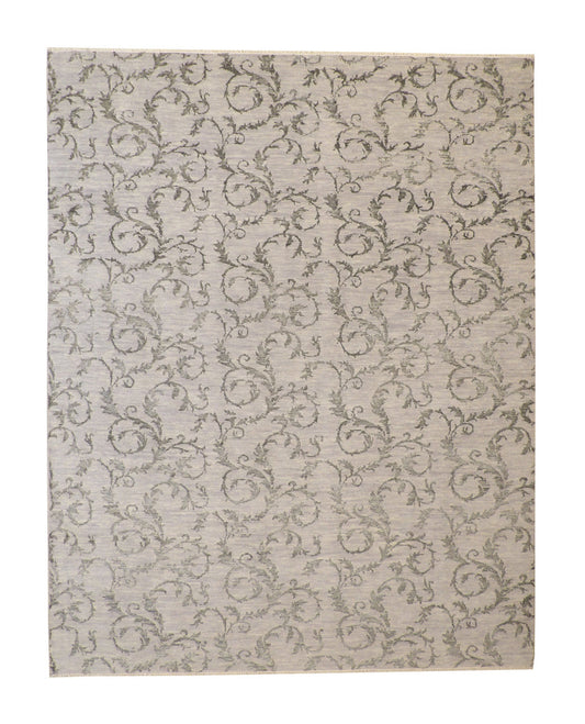 9x11 Transitional Hand-Knotted Wool rug, Rug #101-2155