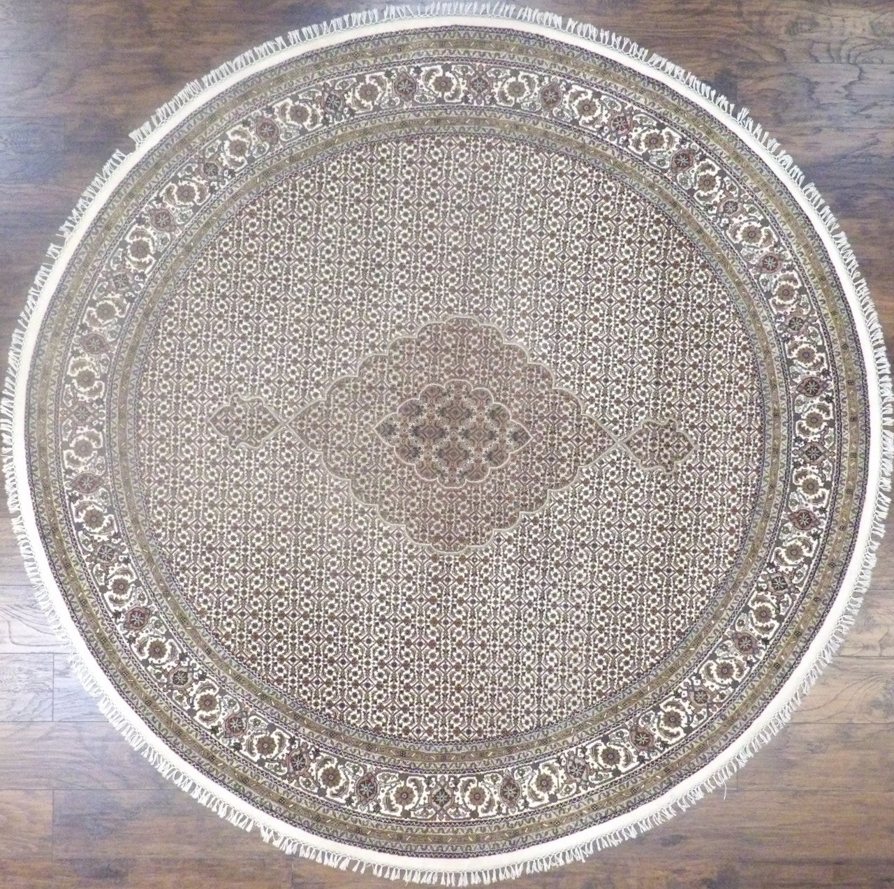 8x8 Traditional Hand-Knotted Wool rug, Rug #101-11046