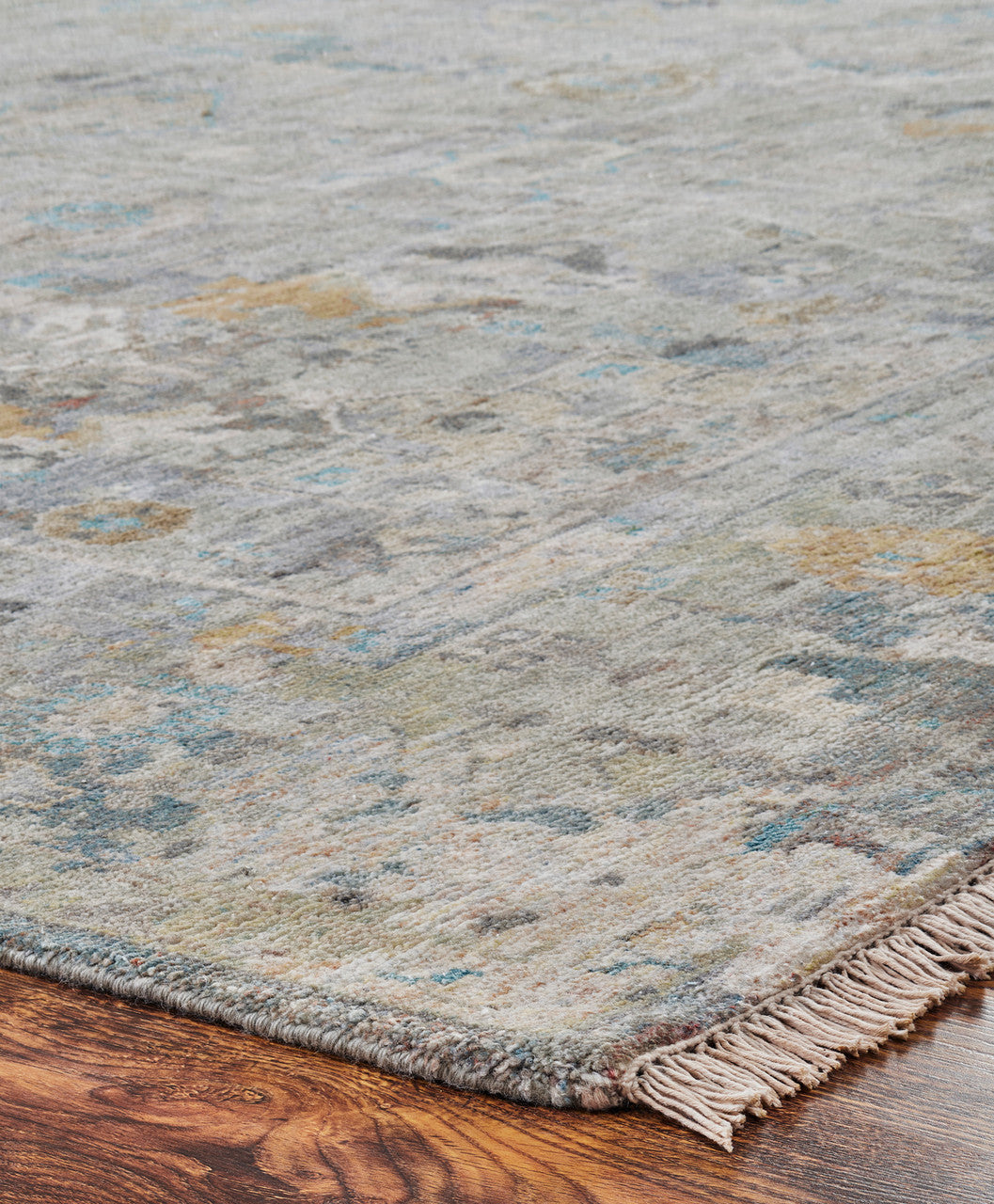 3' x 5' Transitional Hand-Knotted Silk rug, Rug #KH3490