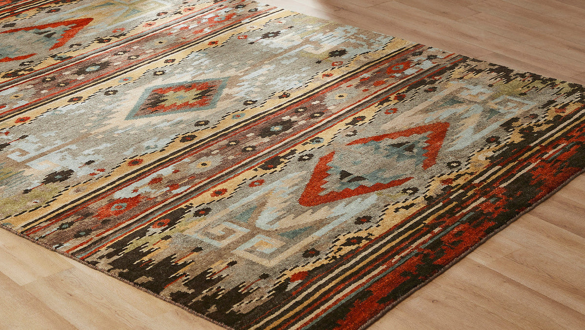 3' x 5' Southwestern Hand-Knotted Wool rug, Rug #MV7340