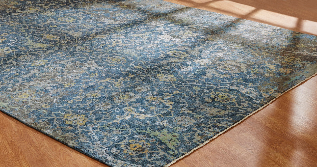 3' x 5' Oushak Hand-Knotted Silk rug, Rug #CR9330