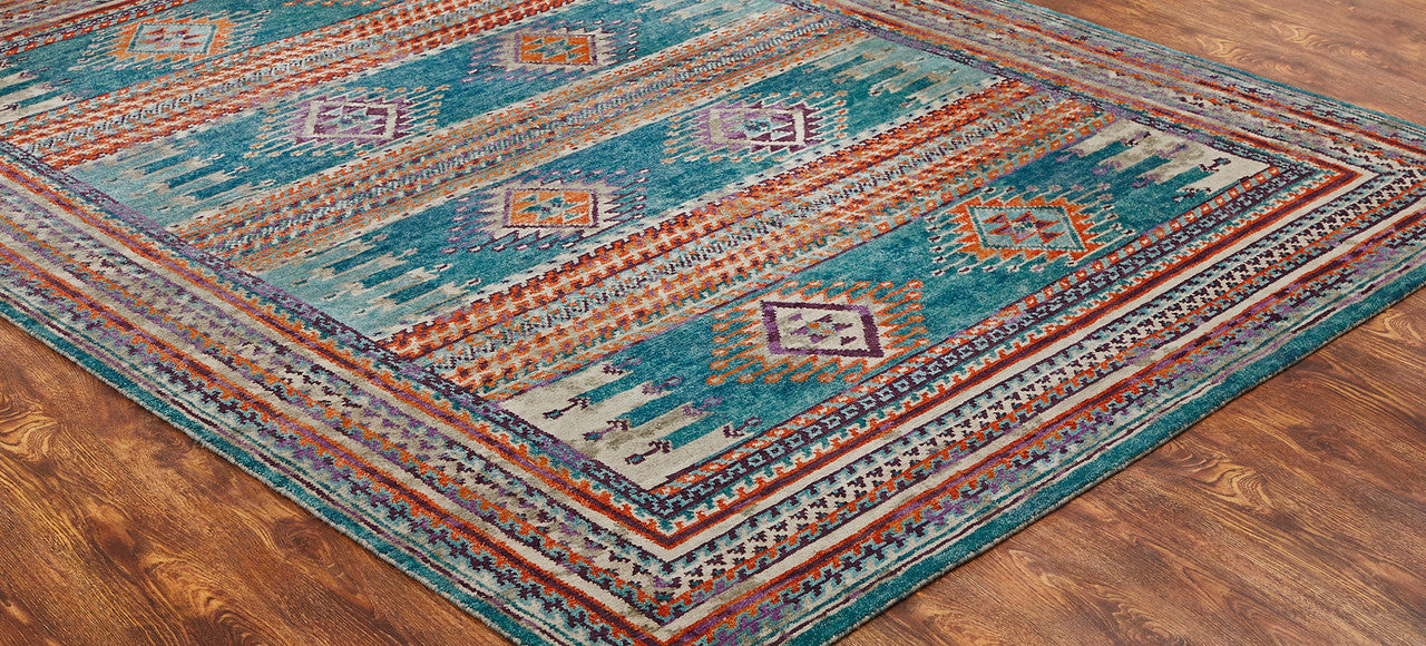 3' x 5' Southwestern Hand-Knotted Wool rug, Rug #MV7250
