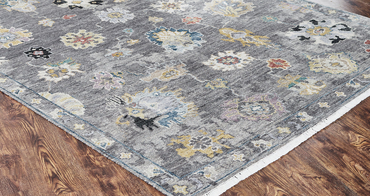 3' x 5' Transitional Hand-Knotted Silk rug, Rug #AM10030