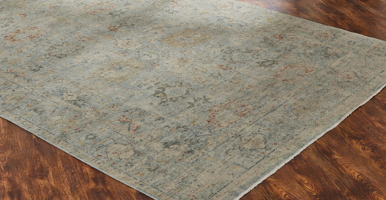 3' x 5' Transitional Hand-Knotted Wool rug, Rug #LR8060