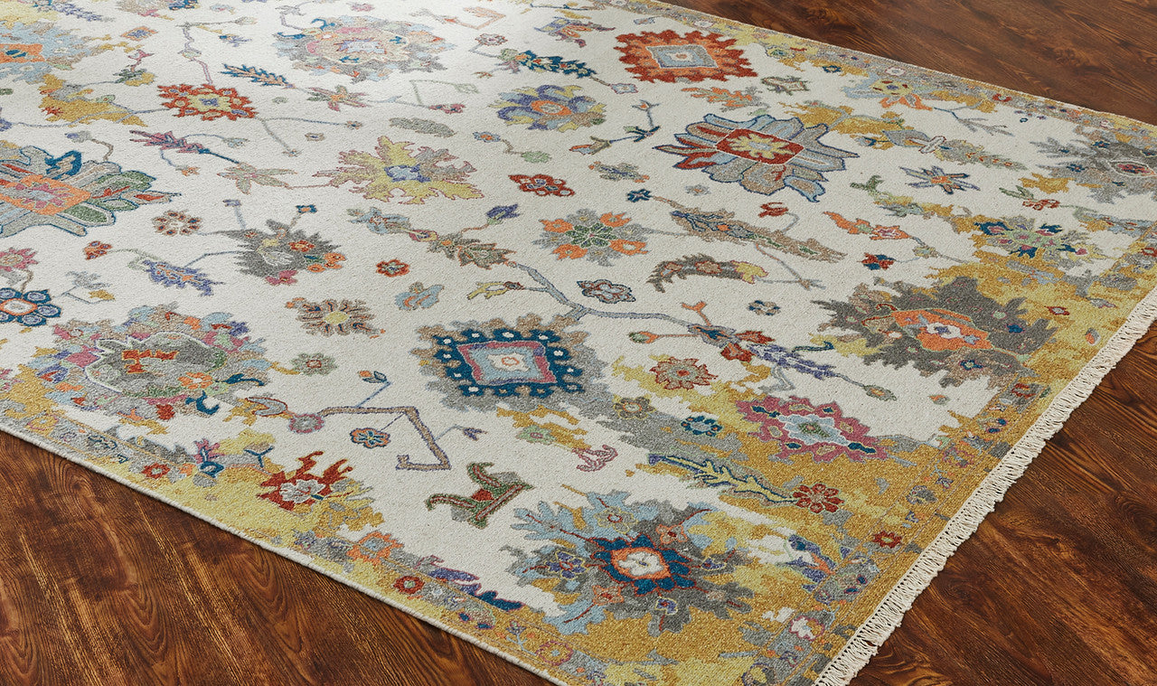 3' x 5' Transitional Hand-Knotted Wool rug, Rug #SK11830
