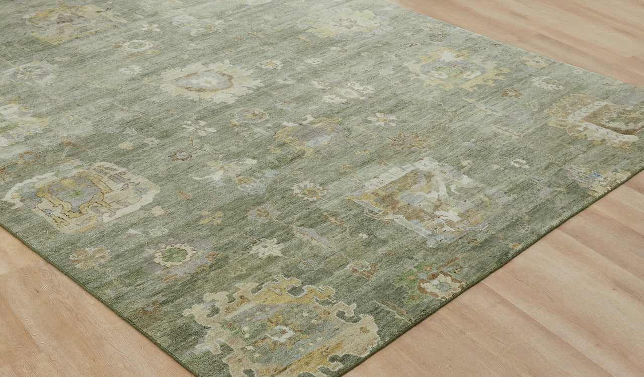 3' x 5' Transitional Hand-Knotted Wool rug, Rug #OB0960