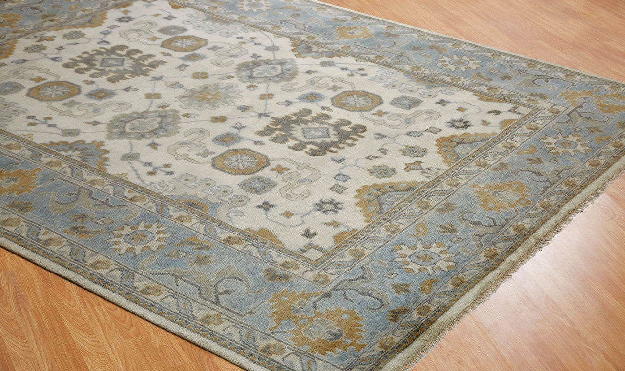6' x 9' Transitional Hand-Knotted Wool rug, Rug #US1020
