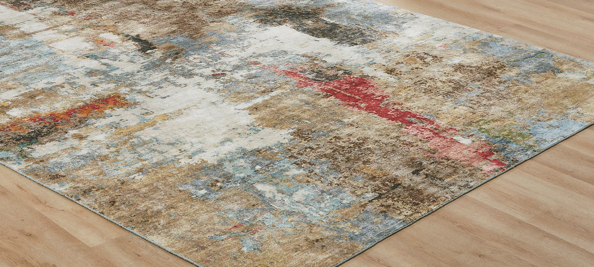 4' x 6' Modern Hand-Knotted Silk rug, Rug #JN3000