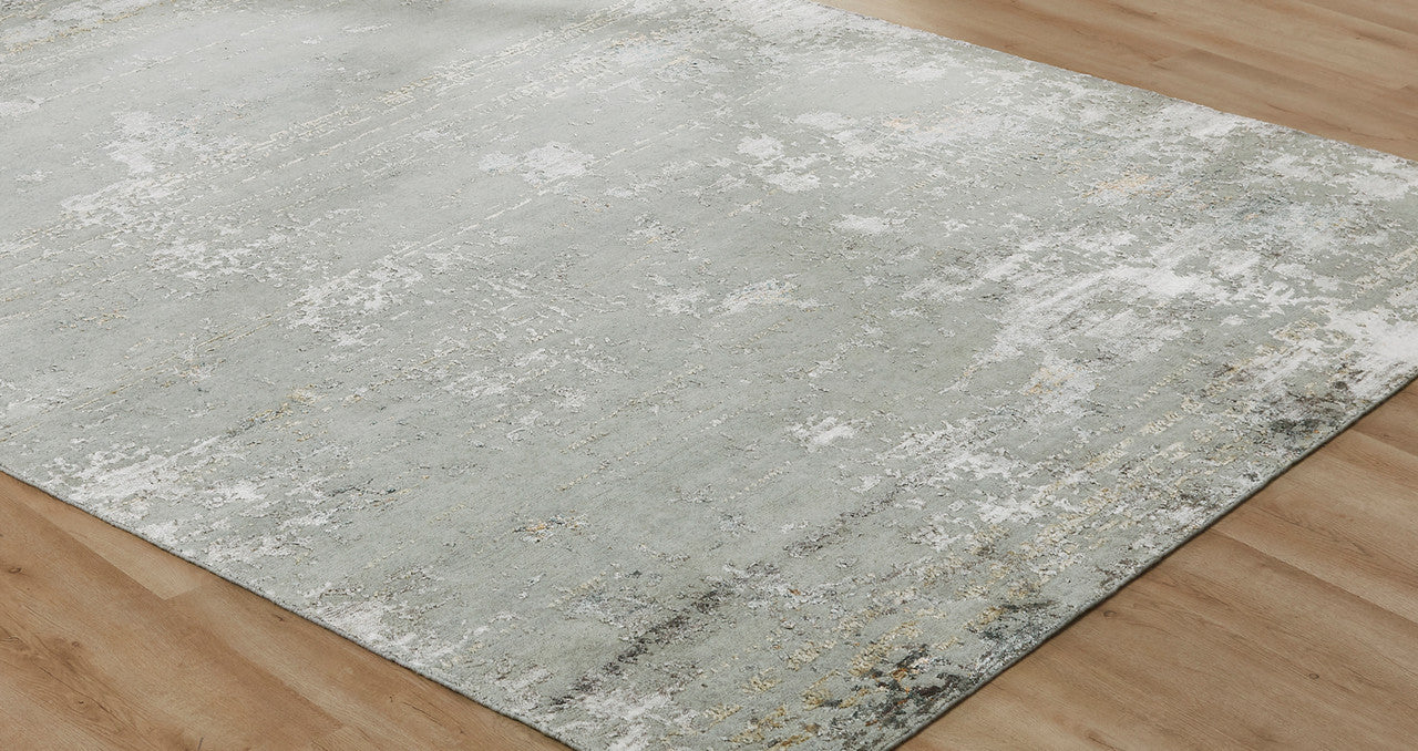 3' x 5' Transitional Hand-Knotted Silk rug, Rug #KD11460
