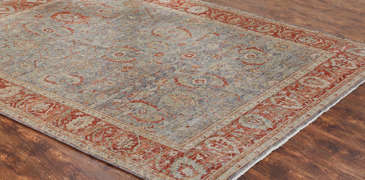 3' x 5' Transitional Hand-Knotted Wool rug, Rug #LR8130