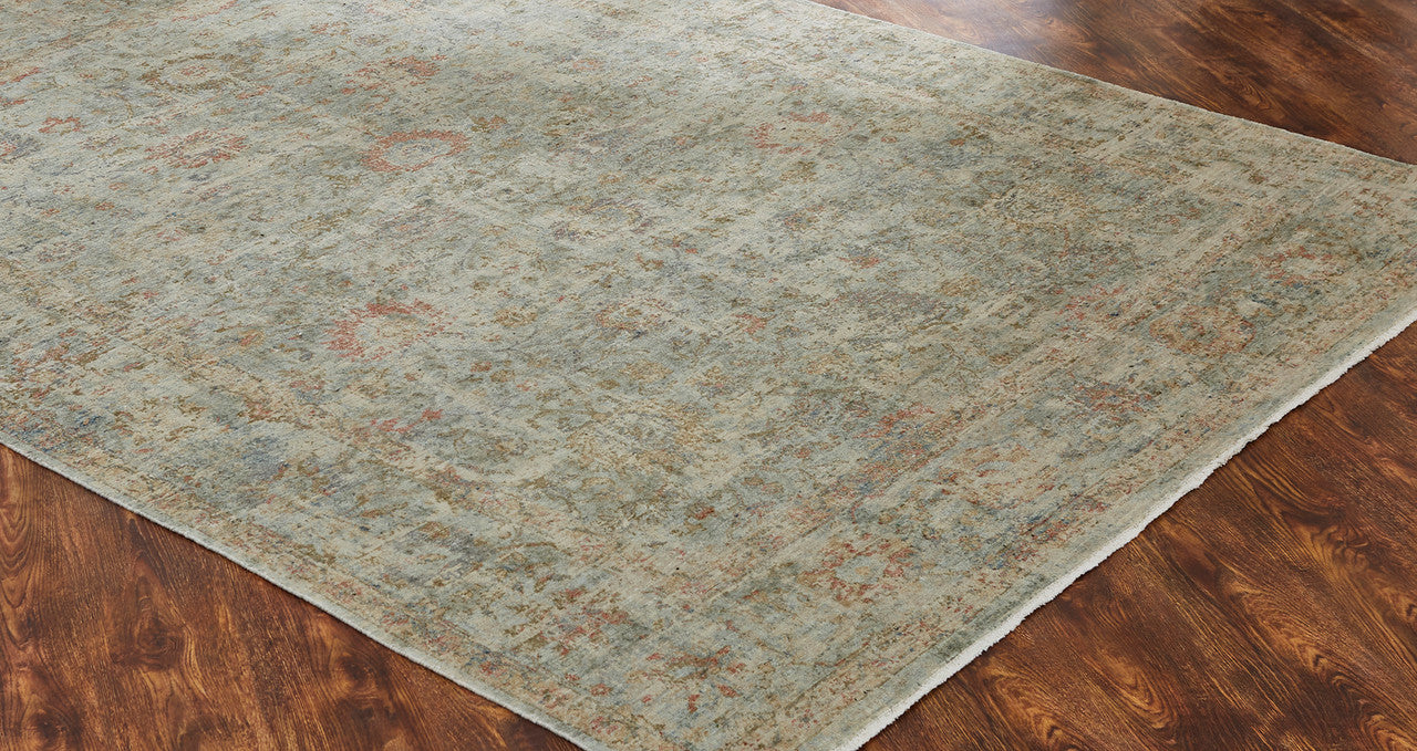 3' x 5' Transitional Hand-Knotted Wool rug, Rug #LR8050