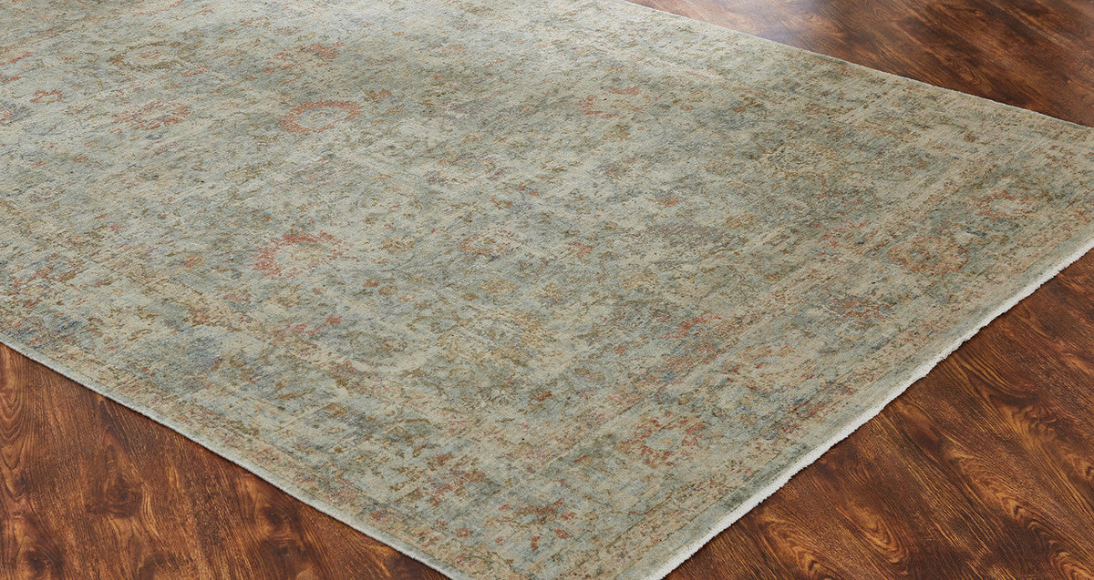 3' x 5' Transitional Hand-Knotted Wool rug, Rug #LR8050