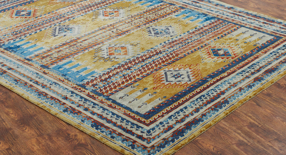 3' x 5' Southwestern Hand-Knotted Wool rug, Rug #MV7260