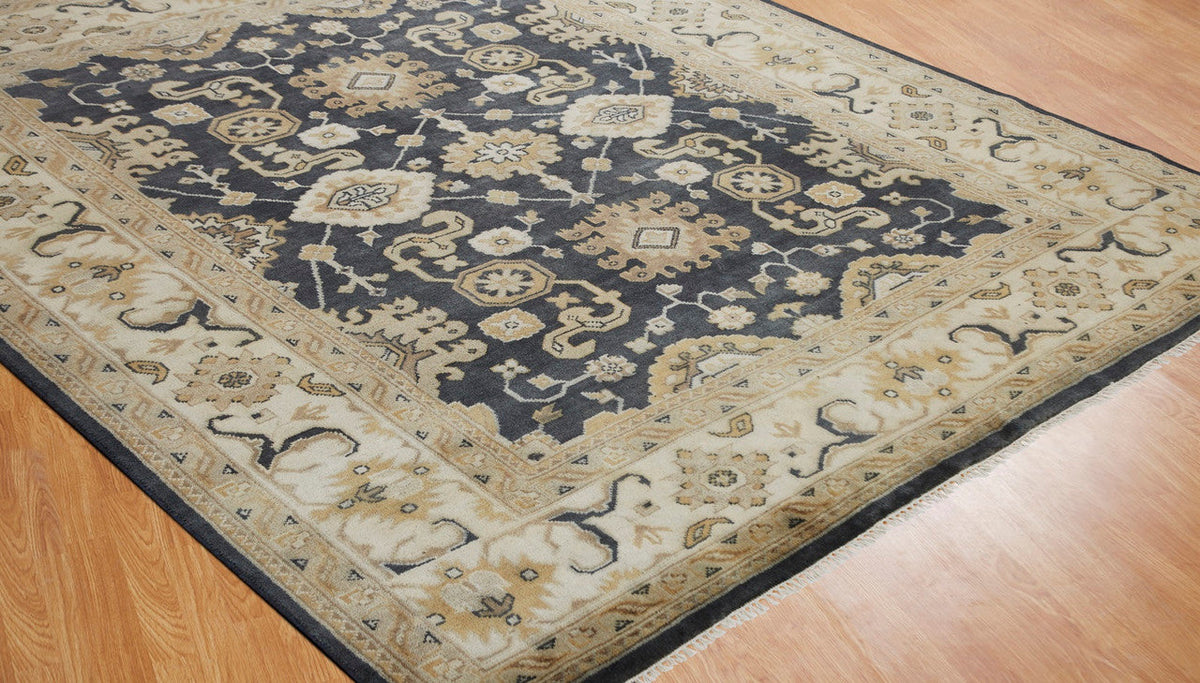 6' x 9' Transitional Hand-Knotted Wool rug, Rug #US1080