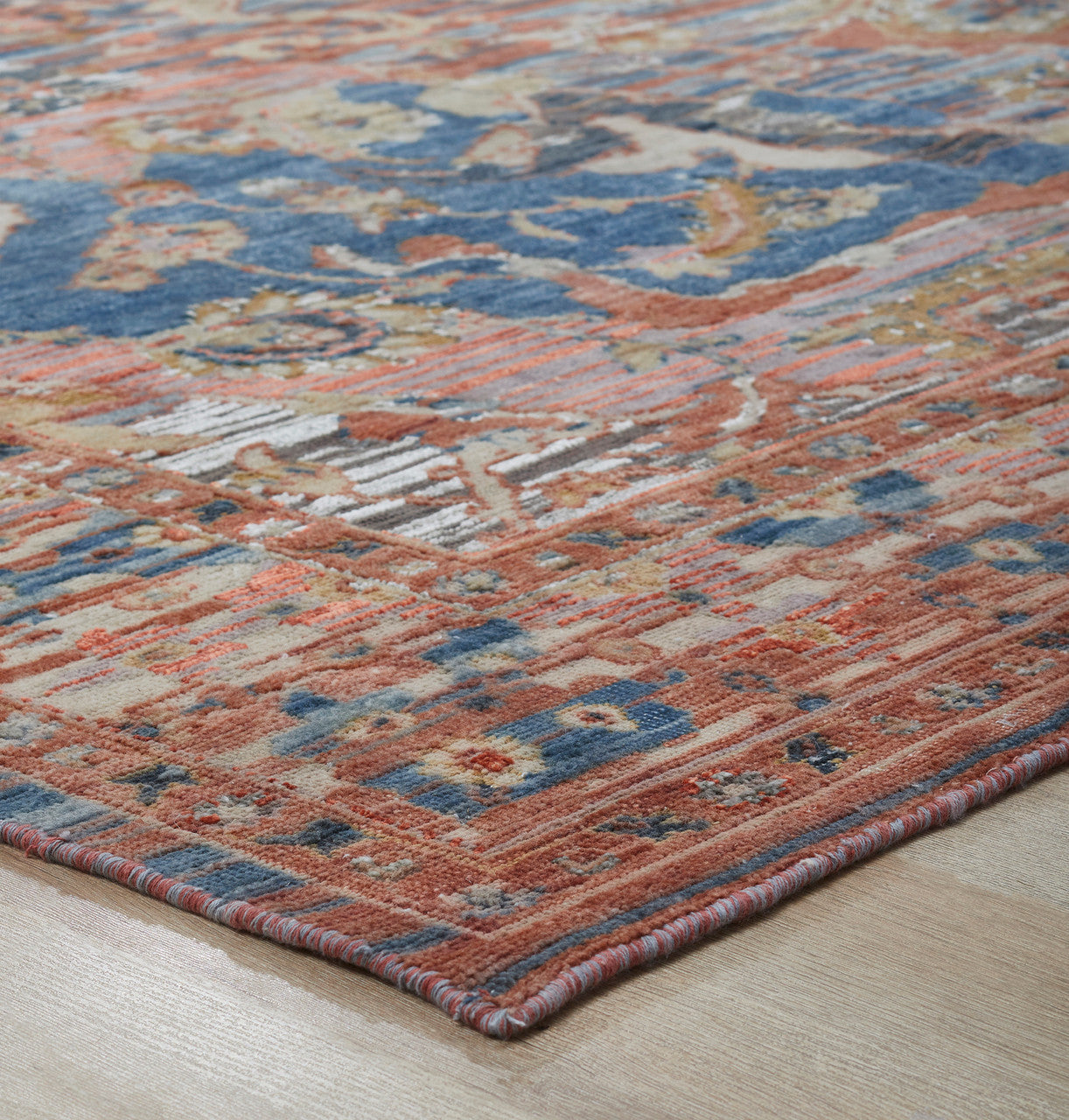 4' x 6' Transitional Hand-Knotted Silk rug, Rug #KT13630