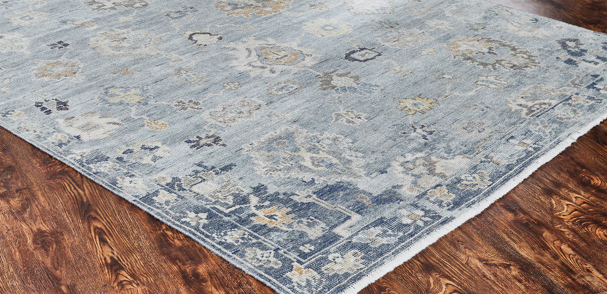 3' x 5' Transitional Hand-Knotted Silk rug, Rug #AM10000