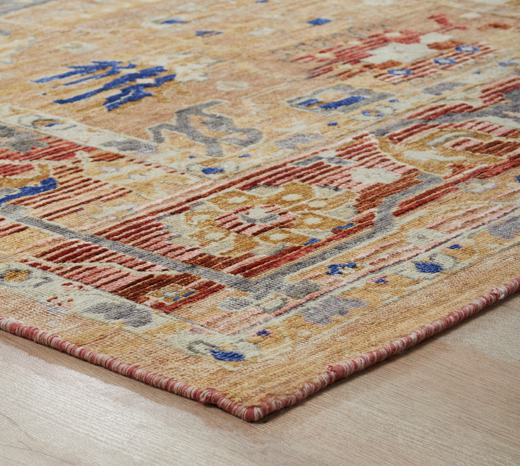3' x 5' Transitional Hand-Knotted Silk rug, Rug #KT13610