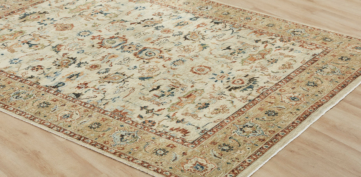 3' x 5' Transitional Hand-Knotted Wool rug, Rug #LR8110