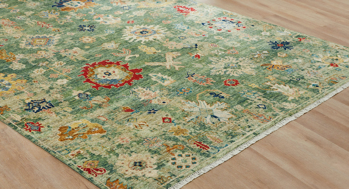 3' x 5' Transitional Hand-Knotted Wool rug, Rug #LA15100