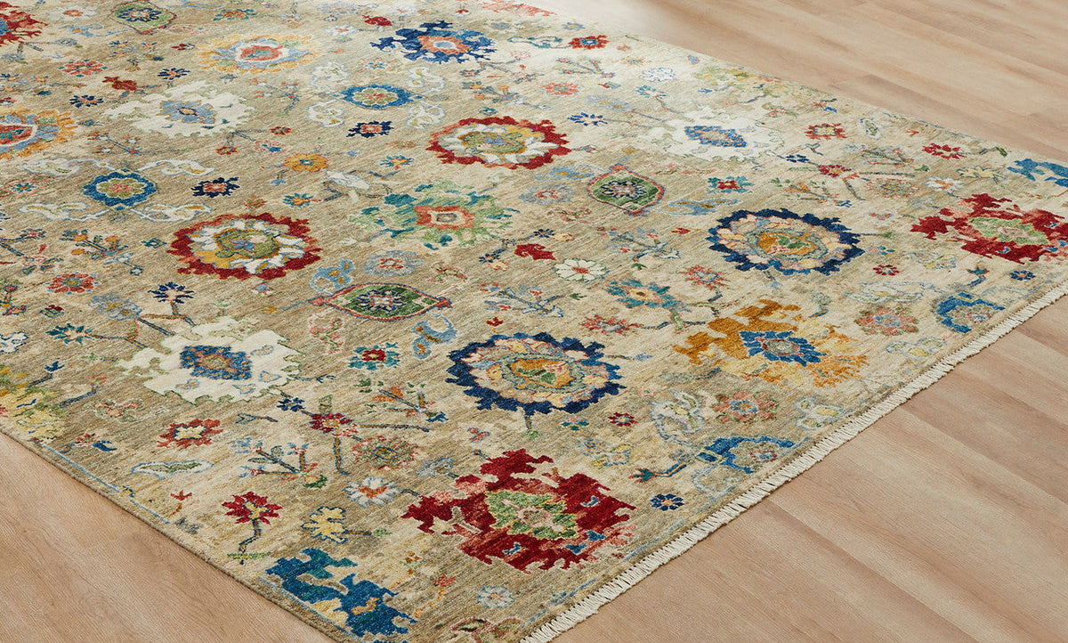 3' x 5' Transitional Hand-Knotted Wool rug, Rug #LA15040