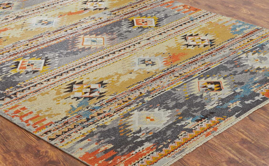 3' x 5' Transitional Hand-Knotted Wool rug, Rug #SK11900