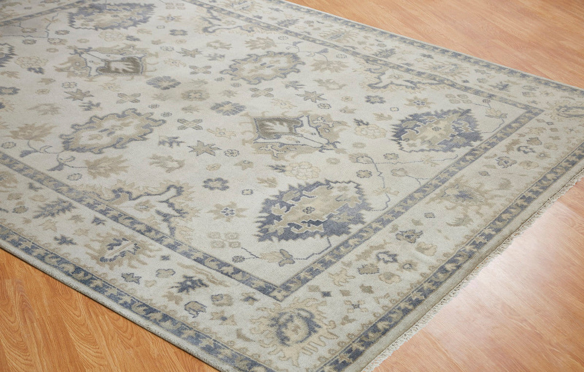 6' x 9' Transitional Hand-Knotted Wool rug, Rug #US1150