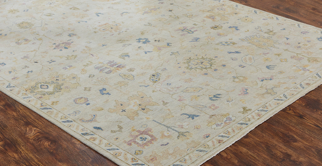 4' x 6' Oushak Hand-Knotted Wool rug, Rug #MG1880