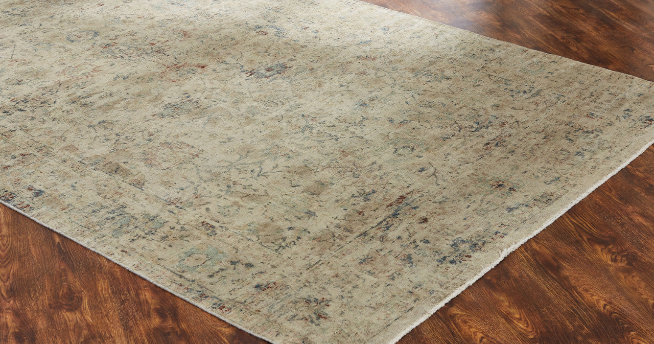 3' x 5' Transitional Hand-Knotted Wool rug, Rug #LR8100