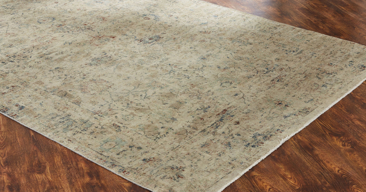 3' x 5' Transitional Hand-Knotted Wool rug, Rug #LR8100