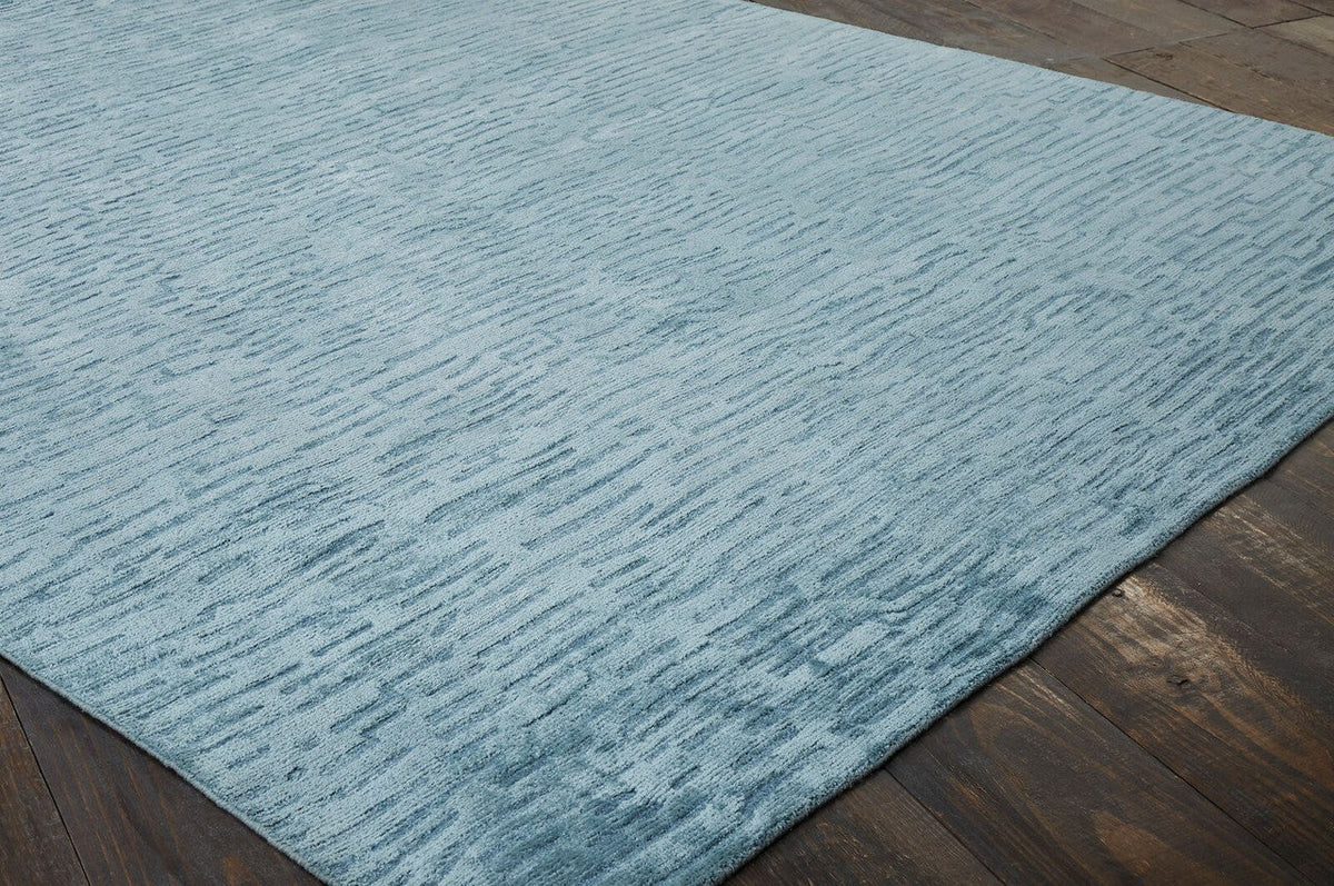 3'6" x 5'6" Modern Hand Loom Silk rug, Rug #RZ5410