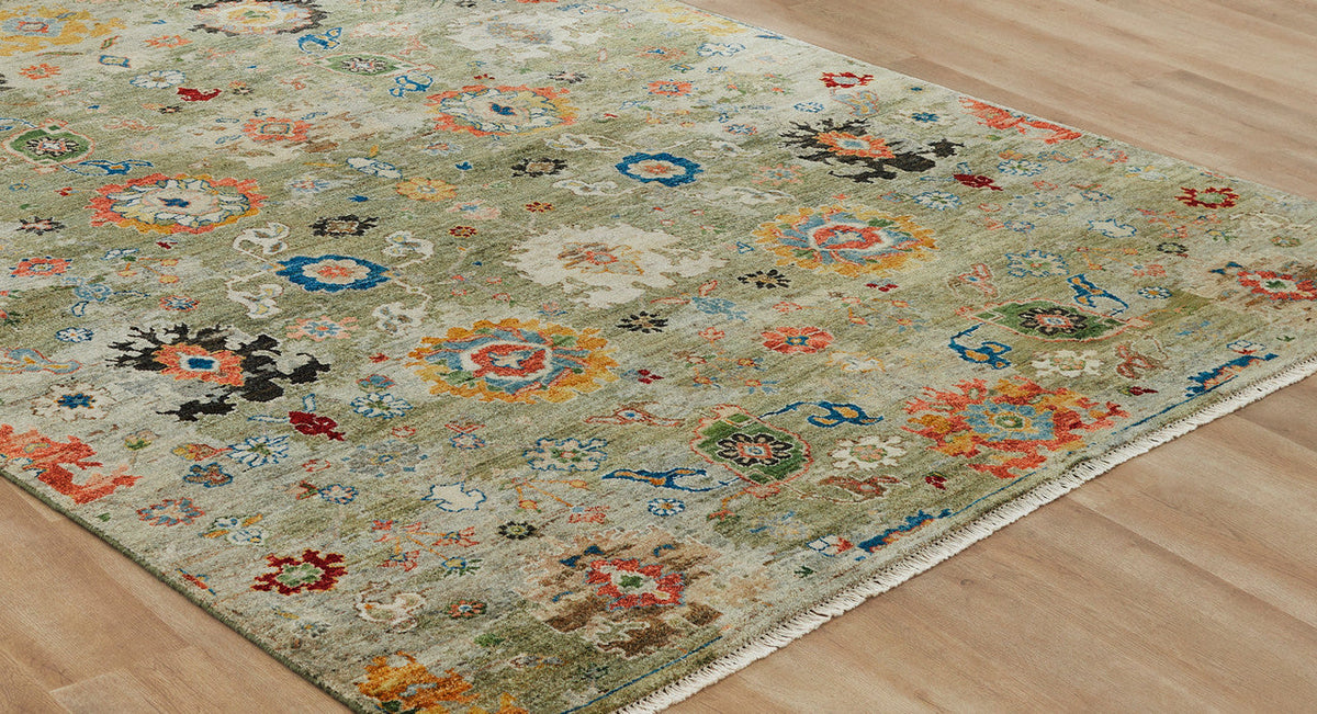 3' x 5' Transitional Hand-Knotted Wool rug, Rug #LA15020