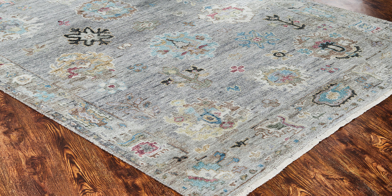 3' x 5' Transitional Hand-Knotted Silk rug, Rug #AM10010