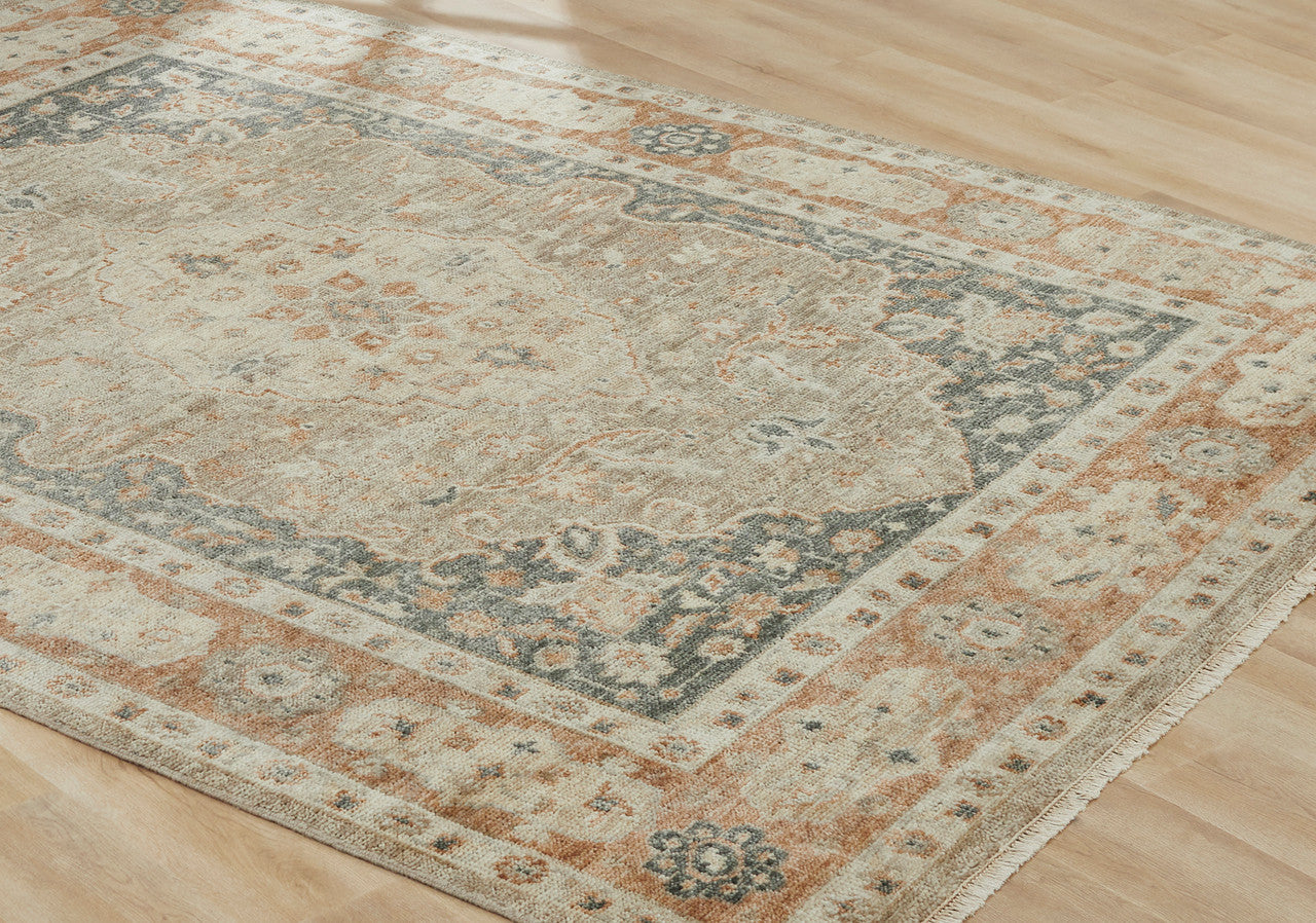 3' x 5' Oushak Hand-Knotted Wool rug, Rug #LL7580