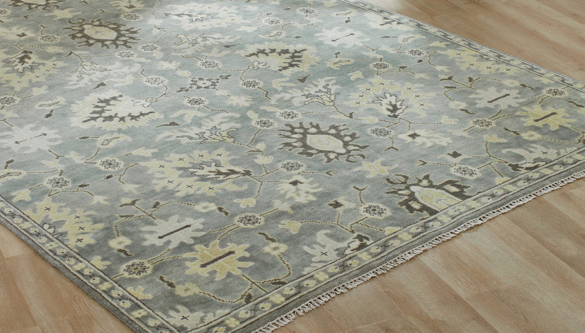 6' x 9' Transitional Hand-Knotted Wool rug, Rug #US1240