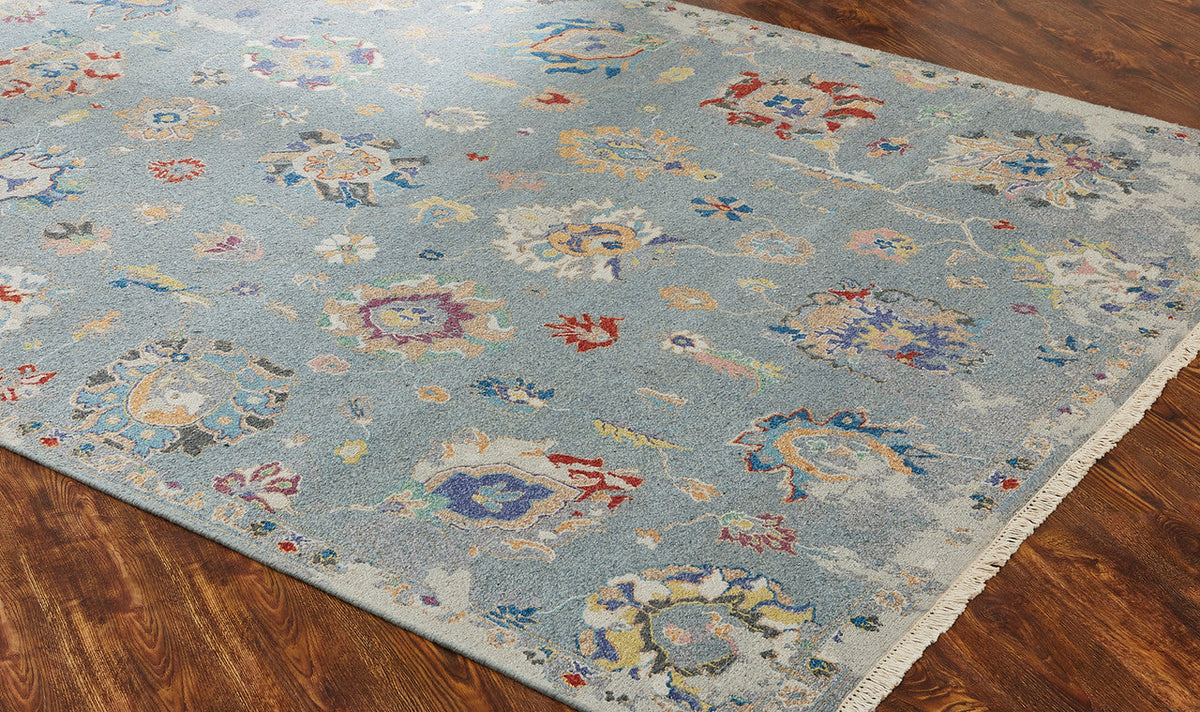 3' x 5' Transitional Hand-Knotted Wool rug, Rug #SK11810