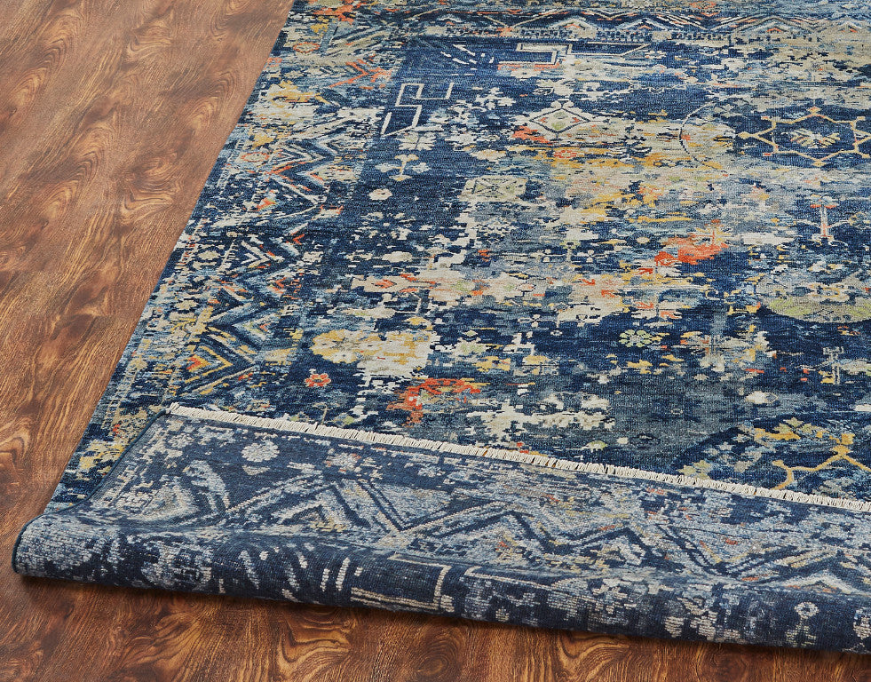 3' x 5' Transitional Hand-Knotted Silk rug, Rug #KH3520