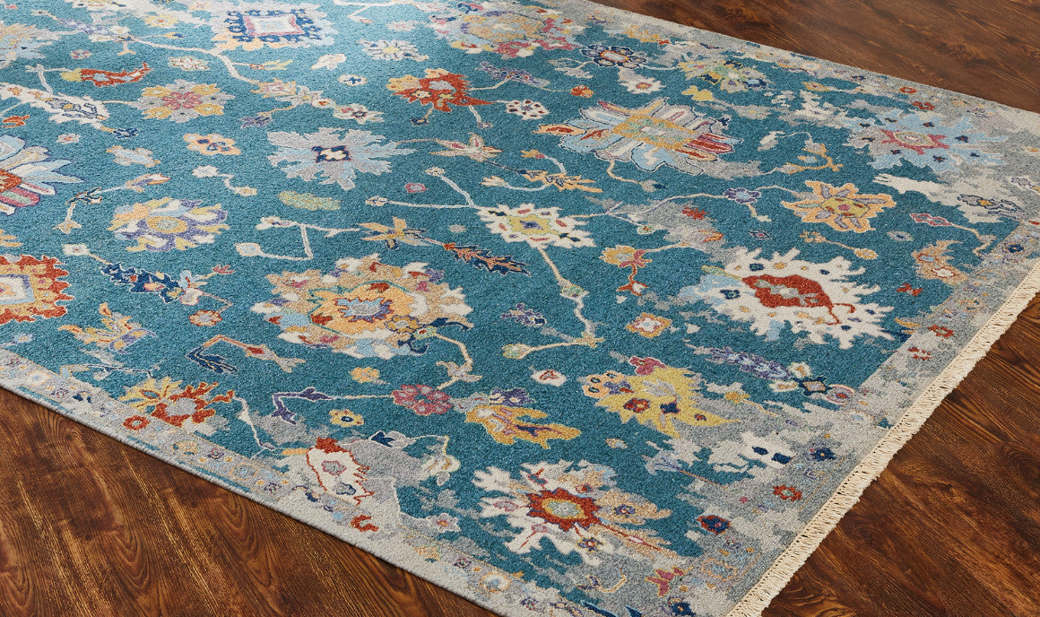 3' x 5' Transitional Hand-Knotted Wool rug, Rug #SK11820