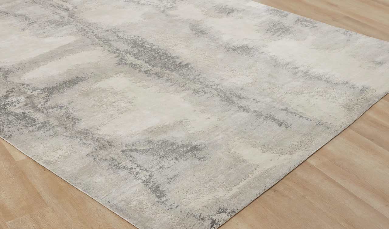 4' x 6' Modern Hand-Knotted Silk rug, Rug #JN0850