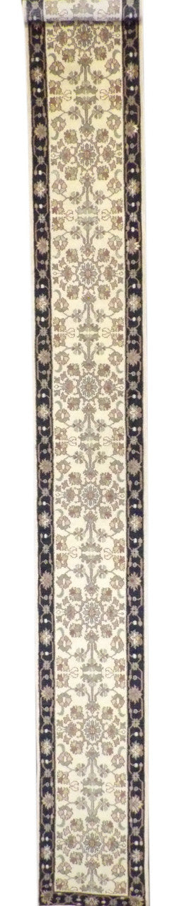 2x22 Traditional Hand-Knotted Wool rug, Rug #101-1192