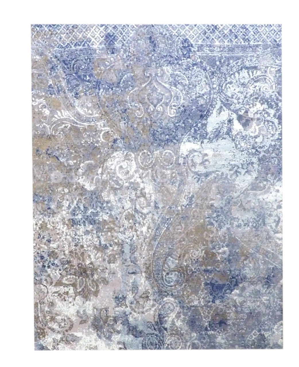 8x10 Modern Hand-Knotted Wool rug, Rug #101-11184
