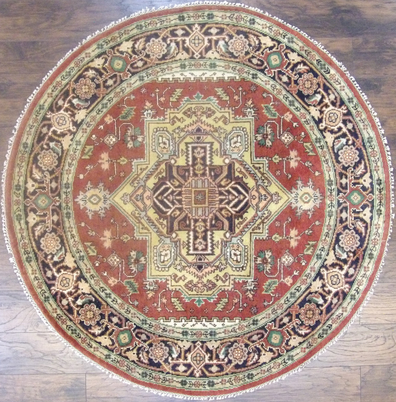 6x6 Tribal Hand-Knotted Wool rug, Rug #101-453