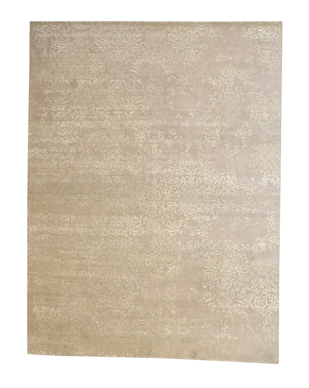 9x12 Transitional Hand-Knotted Silk rug, Rug #101-2003