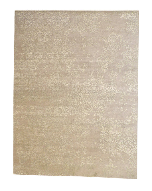 9x12 Transitional Hand-Knotted Silk rug, Rug #101-2003
