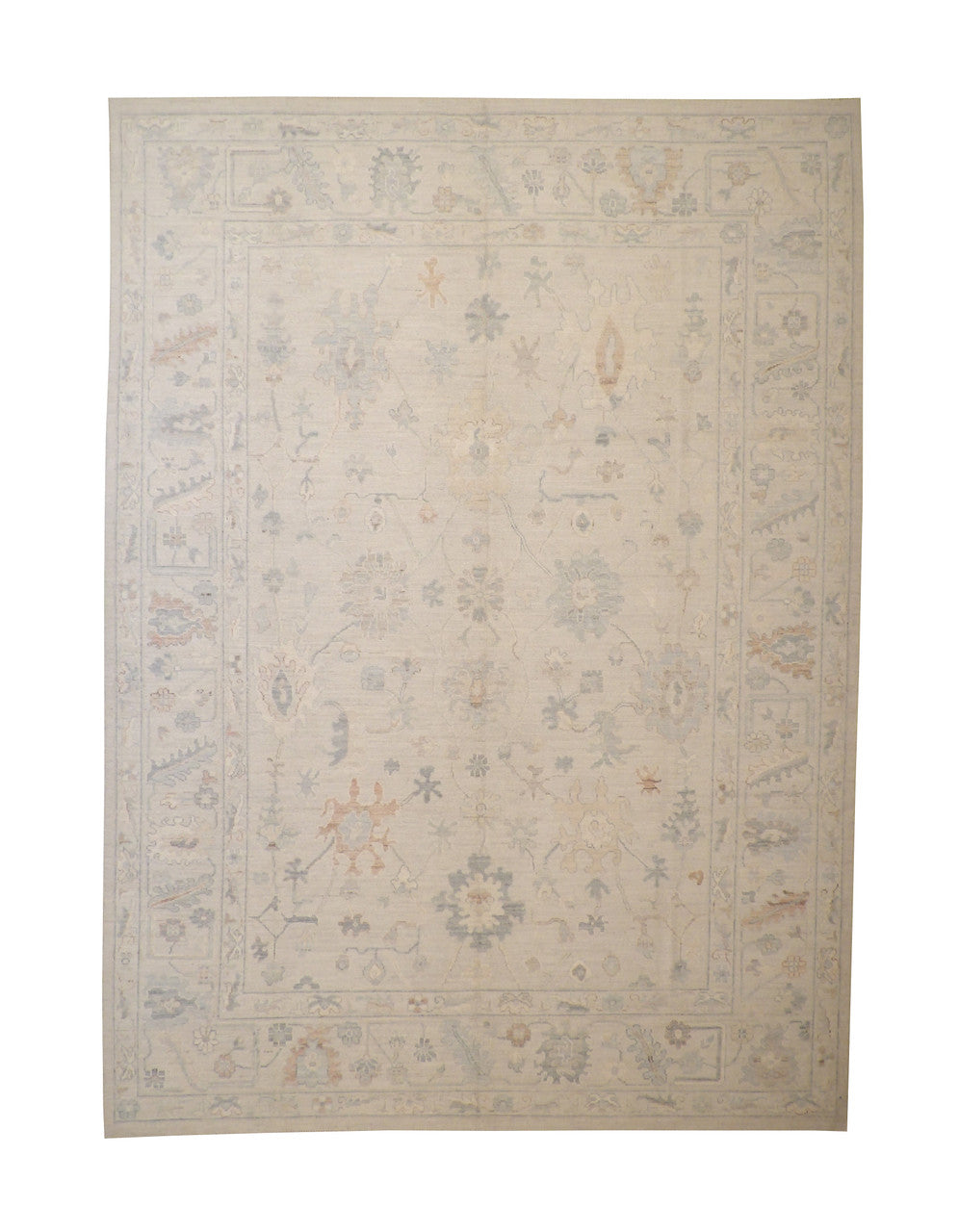 10x14 Oushak Hand-Knotted Wool rug, Rug #101-20366