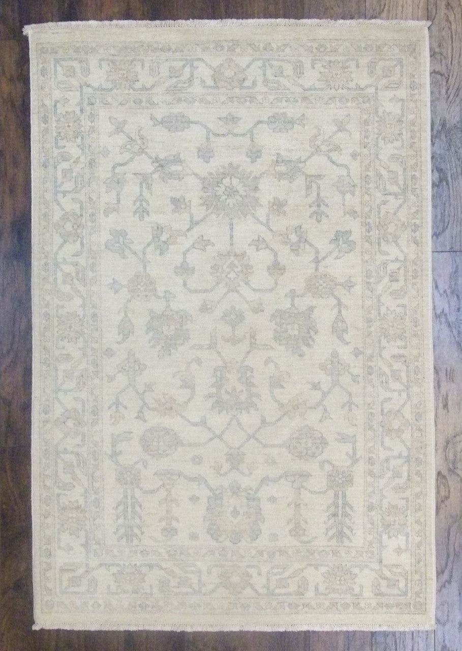 4x6 Oushak Hand-Knotted Wool rug, Rug #101-654