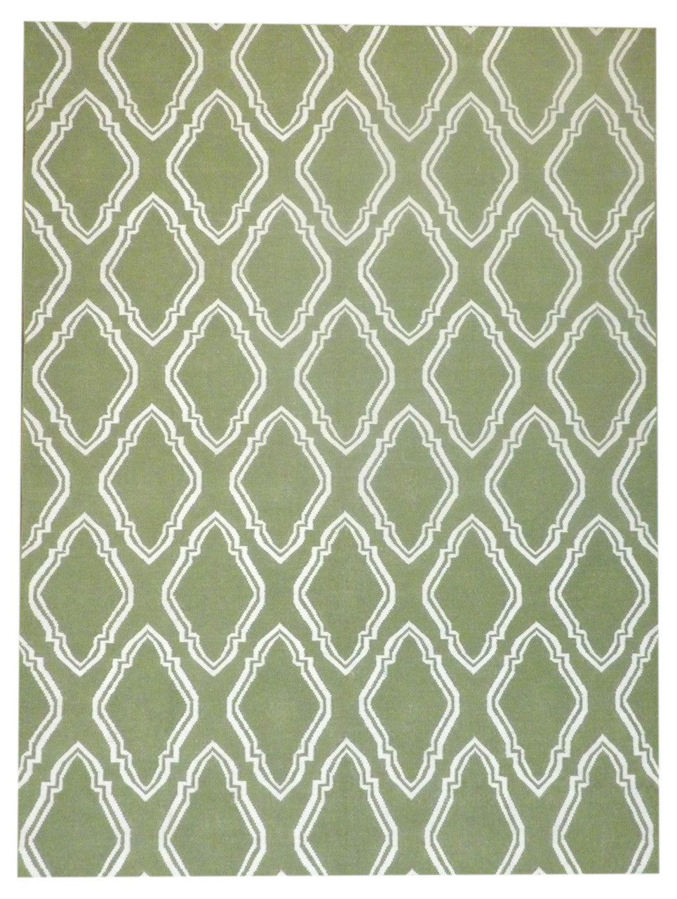 8x10 Coastal Hand-Knotted Wool rug, Rug #101-1091